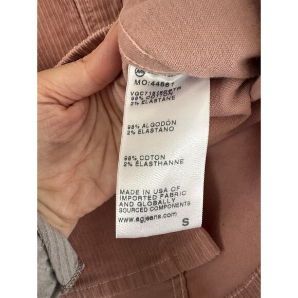 NWOT AG Adriano Goldschmied Oversized Corduroy Button Front Shirt Womens Small - Picture 8 of 8